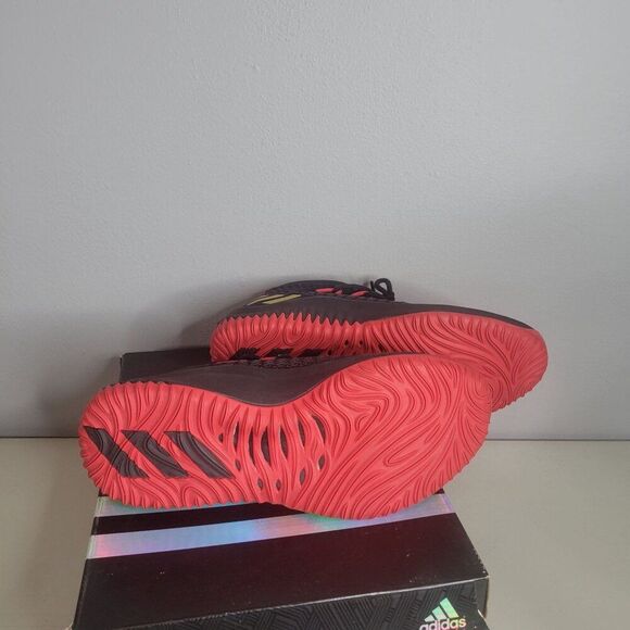 Adidas Dame 4 Shoes Black Scarlet Gold CQ1422 With Box 10.5 Worn Once main image 9